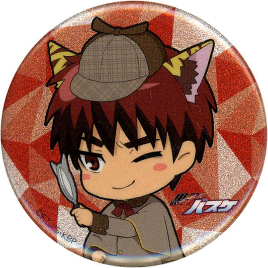 Kuroko's Basketball Kagami Taiga Glitter Can Badge Collection Namja Town Kaito Hanamiya to Kiseki no Tanteidan Limited Buttons [USED]