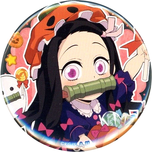 Nezuko Kamado Demon Slayer Kimetsu no Yaiba x ufotable cafe x Machi Asobi Cafe Halloween Event 2021 Random Button Group A [USED]