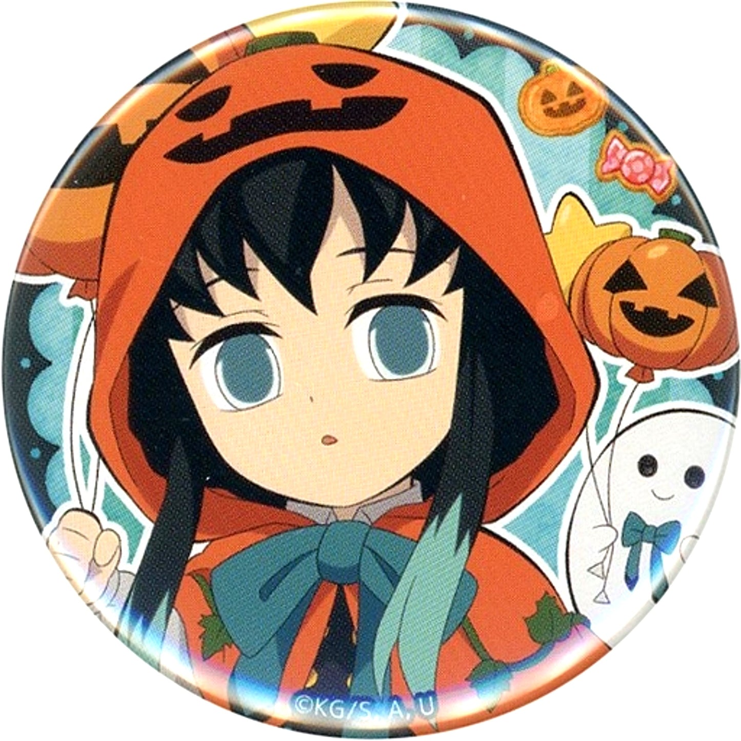 Muichiro Tokito Demon Slayer: Kimetsu no Yaiba x ufotable cafe Halloween 2021 Random Button Group B [USED]