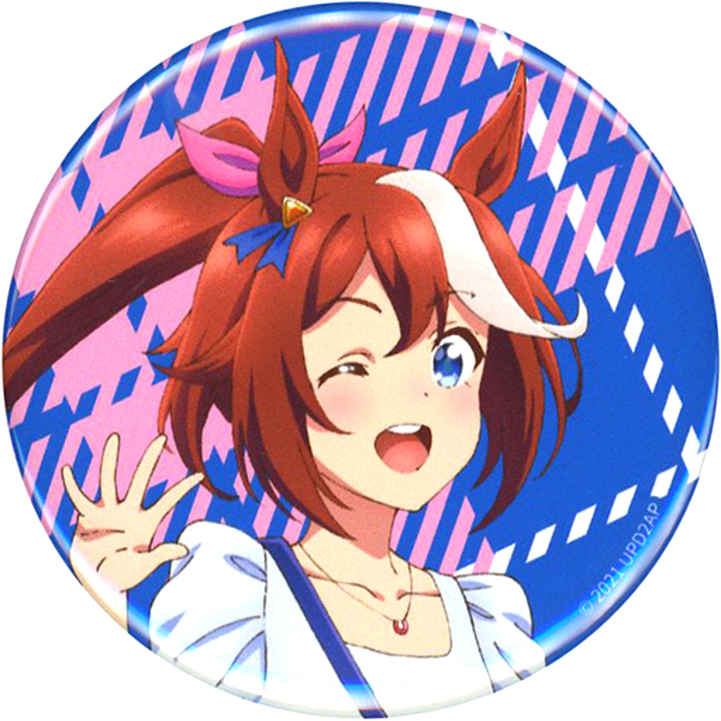 Tokai Teio Uma Musume Pretty Derby Season 2 Button Date Ver. THE Chara SHOP [USED]