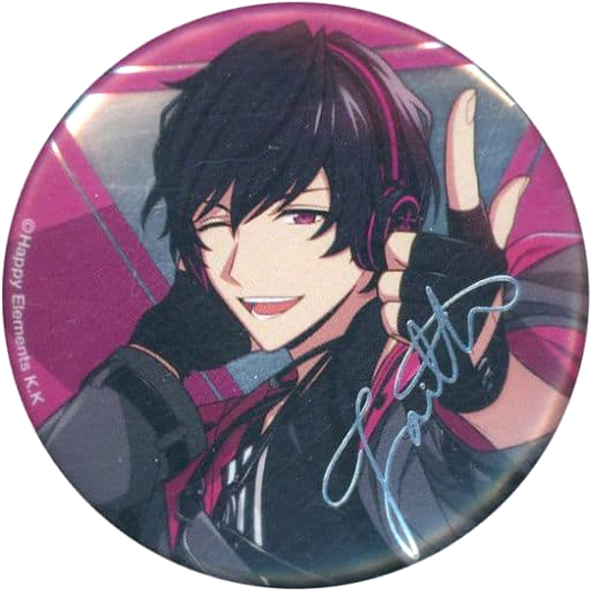 Helios Rising Heroes Faith Beams Signature Foil Stamping Character Badge Collection animate Girls Festival 2021 Limited Buttons [USED]