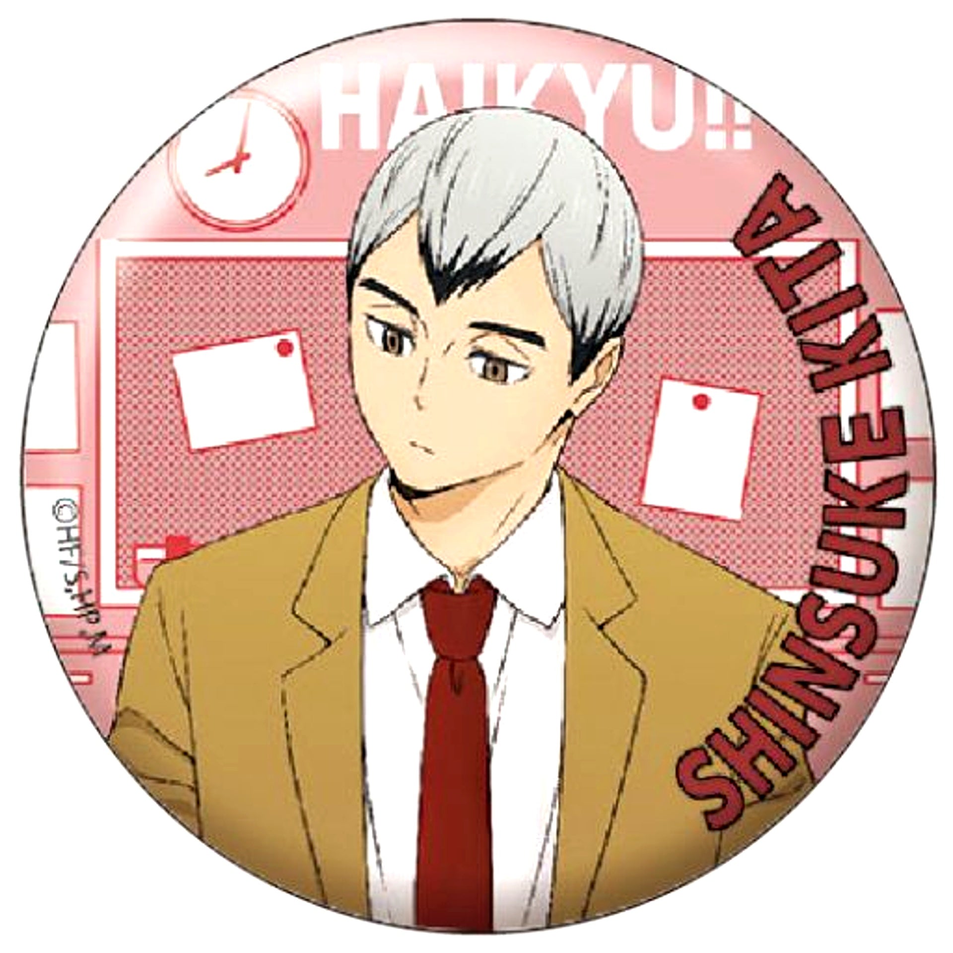 Shinsuke Kita Full Color Haikyu!! Button Collection [USED]