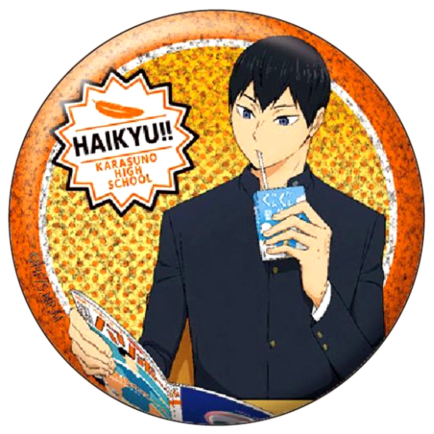 Tobio Kageyama Haikyu!! Glitter Button Collection [USED]