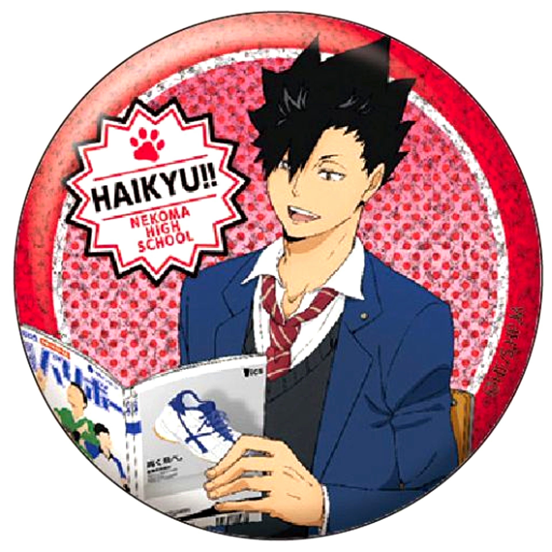 Tetsuro Kuroo Haikyu!! Glitter Button Collection [USED]