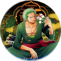 One Piece Roronoa Zoro Yakara Can Badge Part 18 Bitter&Sweet Buttons [USED]