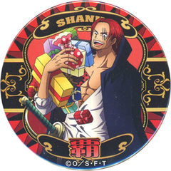 One Piece Shanks Yakara Can Badge Part 18 Bitter&Sweet Buttons [USED]