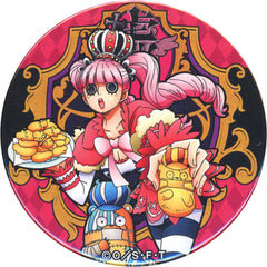 One Piece Perona Yakara Can Badge Part 18 Bitter&Sweet Buttons [USED]