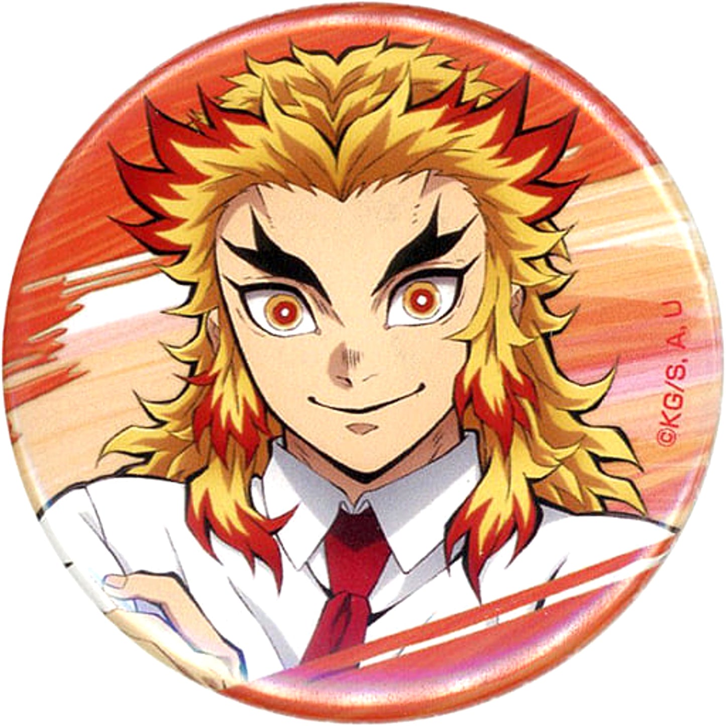 Kyojuro Rengoku Demon Slayer: Kimetsu no Yaiba Random Button animate Girls Festival 2021 Limited [USED]
