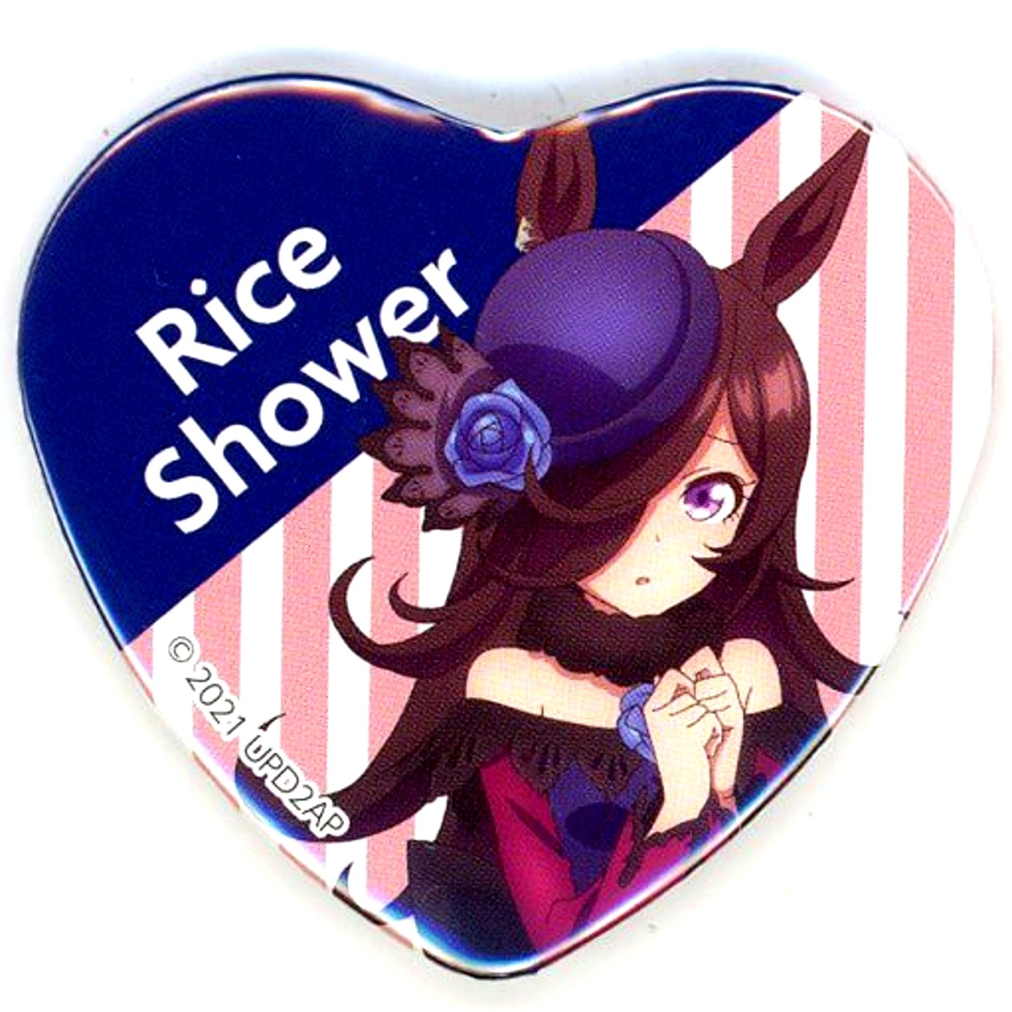 Rice Shower Uma Musume Pretty Derby Season 2 Heart Button Collection Chara Pop Store [USED]
