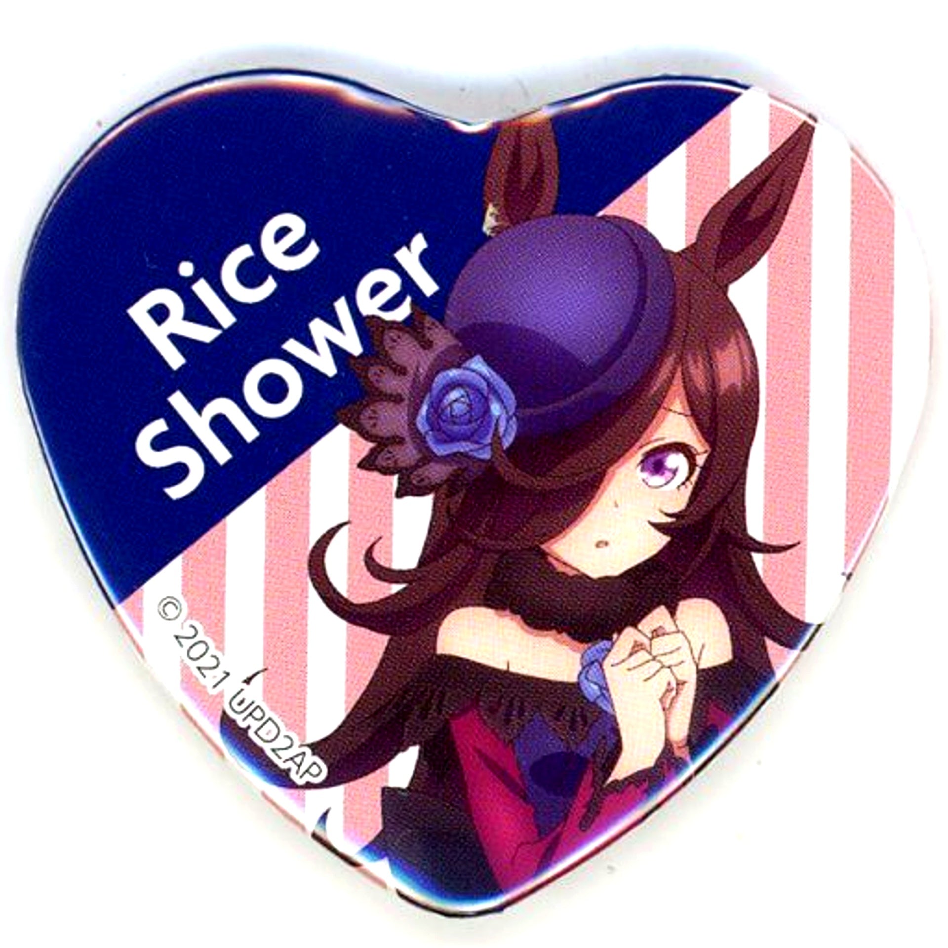 Rice Shower Uma Musume Pretty Derby Season 2 Heart Button Collection Chara Pop Store [USED]