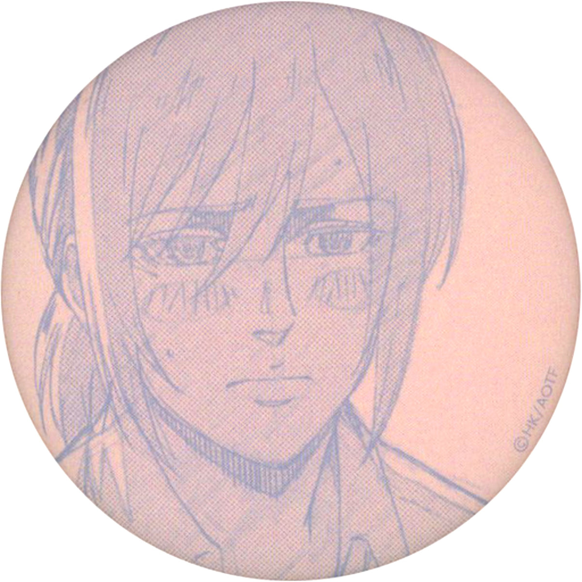 Mikasa Ackerman Attack on Titan MAPPA 10th ANNIVERSARY Since 2011 in Animate Goods Button Collection [USED]
