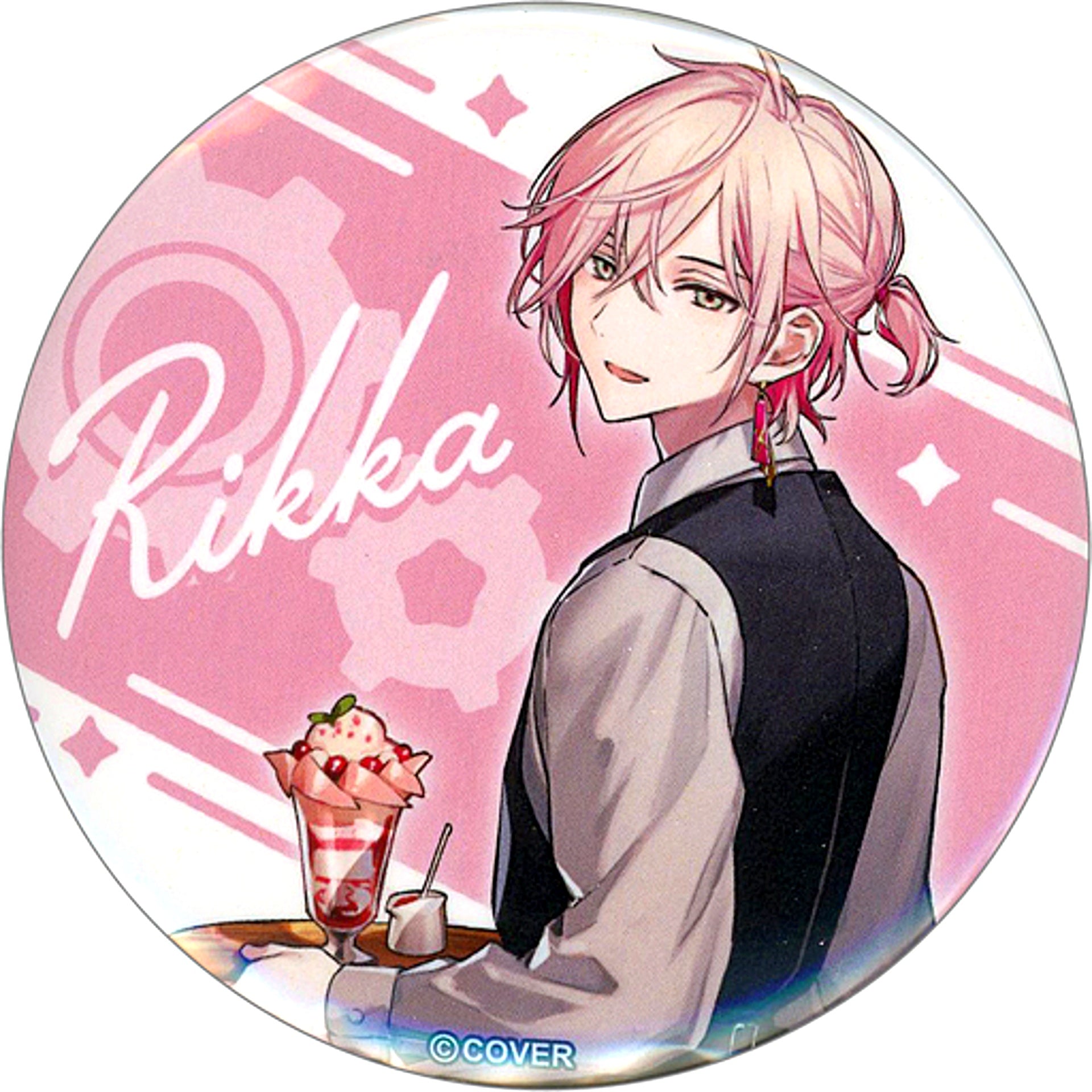 Rikka Garcon Outfit Virtual YouTuber Hololive Holostars Animate Girls Festival 2021 Goods Button [USED]