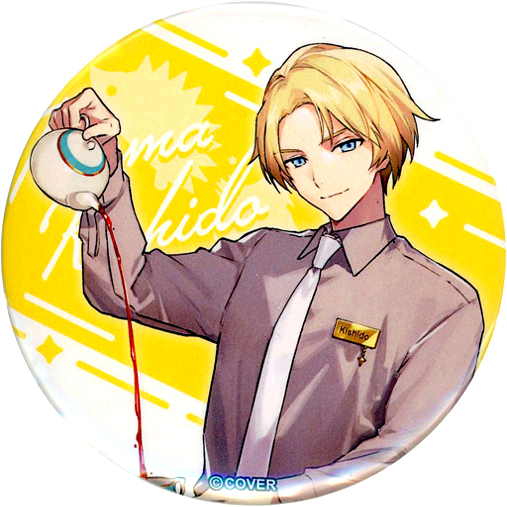 Kishido Temma Holostars Hololive Garcon Outfit Button Animate Girls Festival 2021 [USED]