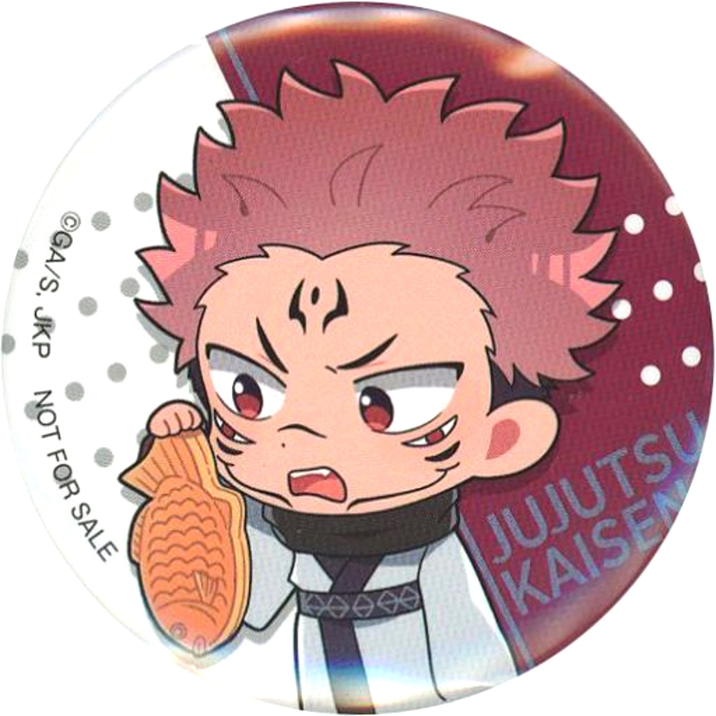 Ryomen Sukuna Jujutsu Kaisen Button A SEGA UFO Catcher Bonus Part 3 [USED]