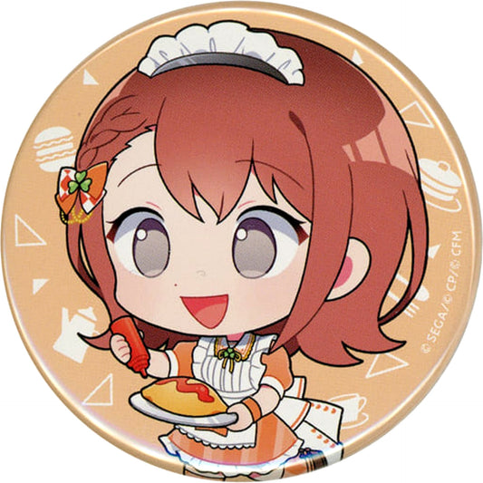 Hatsune Miku: Colorful Stage! Minori Hanasato Trading Can Badge More More Jump! & Vivid Bad Squad animate cafe Limited Buttons [USED]