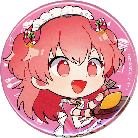 Airi Momoi Project SEKAI Colorful Stage! feat. Hatsune Miku x animatecafe Trading Button MORE MORE JUMP! & Vivid BAD SQUAD [USED]