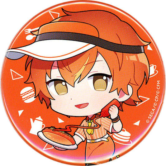 Hatsune Miku: Colorful Stage! Akito Shinonome Trading Can Badge More More Jump! & Vivid Bad Squad animate cafe Limited Buttons [USED]