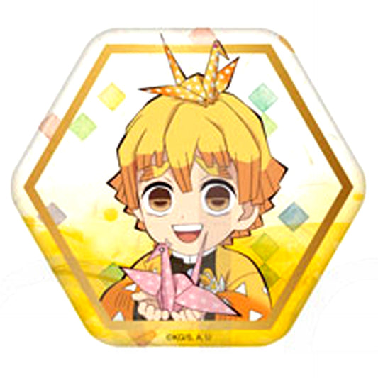 Zenitsu Agatsuma Demon Slayer: Kimetsu no Yaiba Trading Glossy Button [USED]