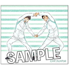 Haikyu!! Toru Oikawa Hajime Iwaizumi Picture Frame Badge Warming Up!!Ver. Buttons [USED]