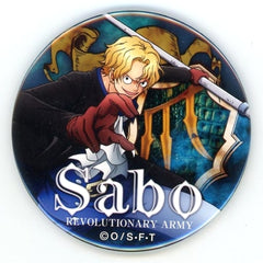 One Piece Sabo Yakara Can Badge Part 7 Gear Buttons [USED]