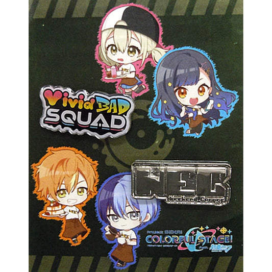 Hatsune Miku: Colorful Stage! Kohane Azusawa & Others Pins Set Weekend Garage@e-Diner Limited Pins [USED]