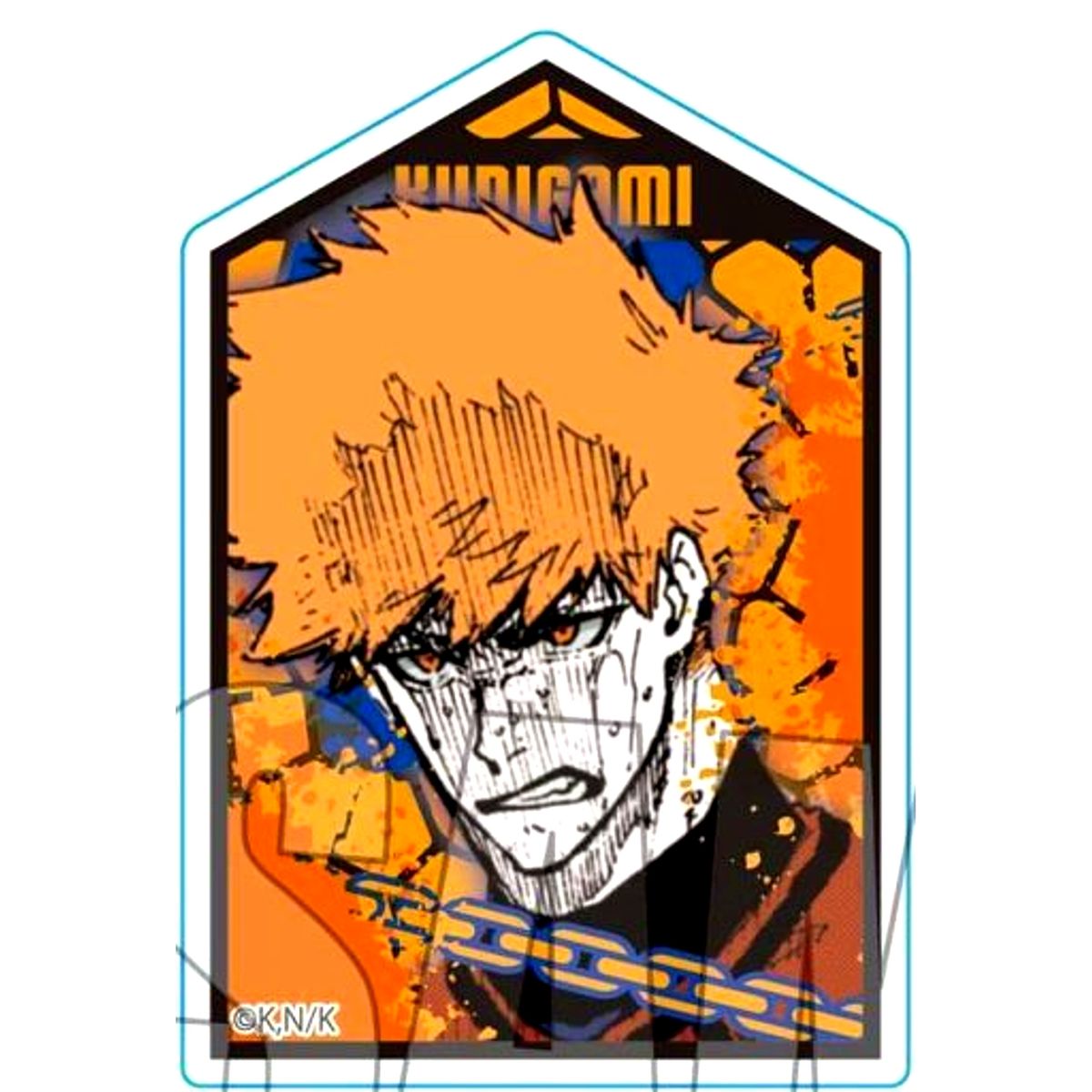 Rensuke Kunigami Standing Acrylic Badge Blue Lock [USED]