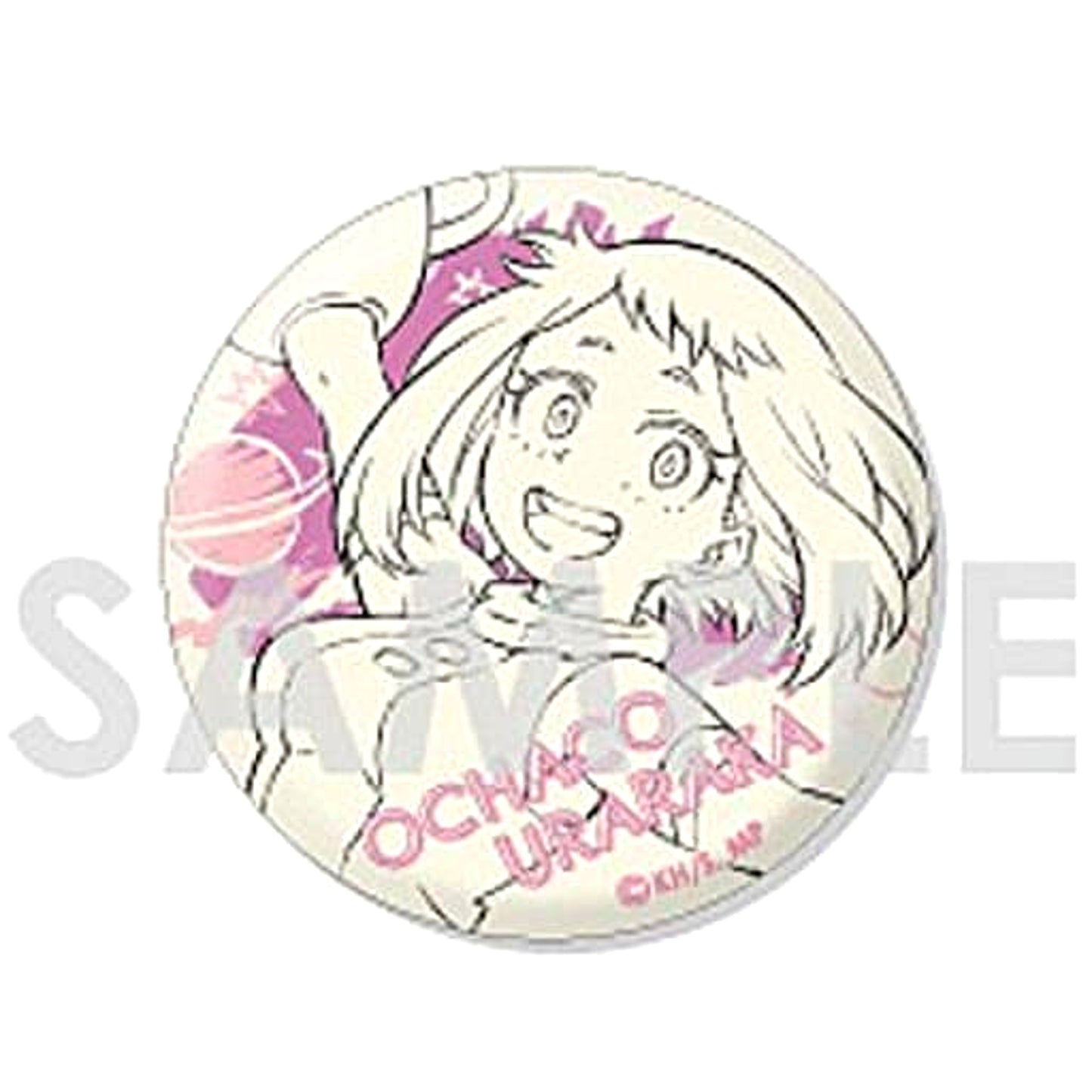 Ochaco Uraraka Line Drawing Ver. My Hero Academia Random Button Color [USED]