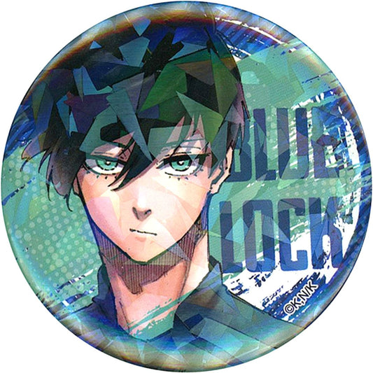 Rin Itoshi Blue Lock Kujimate D-19 Prize Hologram Button [USED]