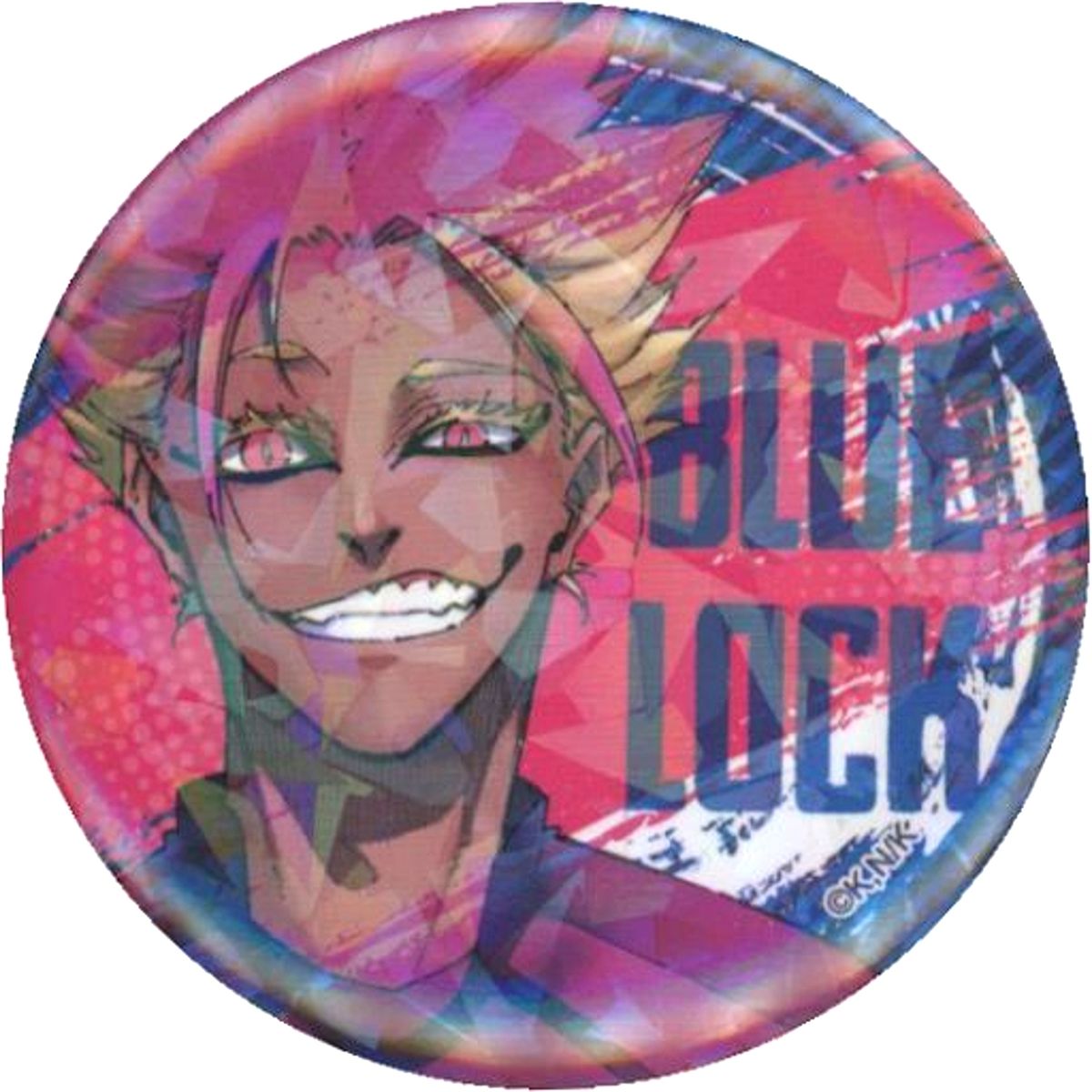 Ryusei Shido Blue Lock Kujimate D-22 Prize Hologram Button [USED]