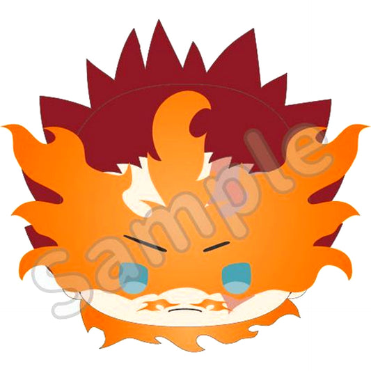 Endeavor My Hero Academia Face Button [USED]