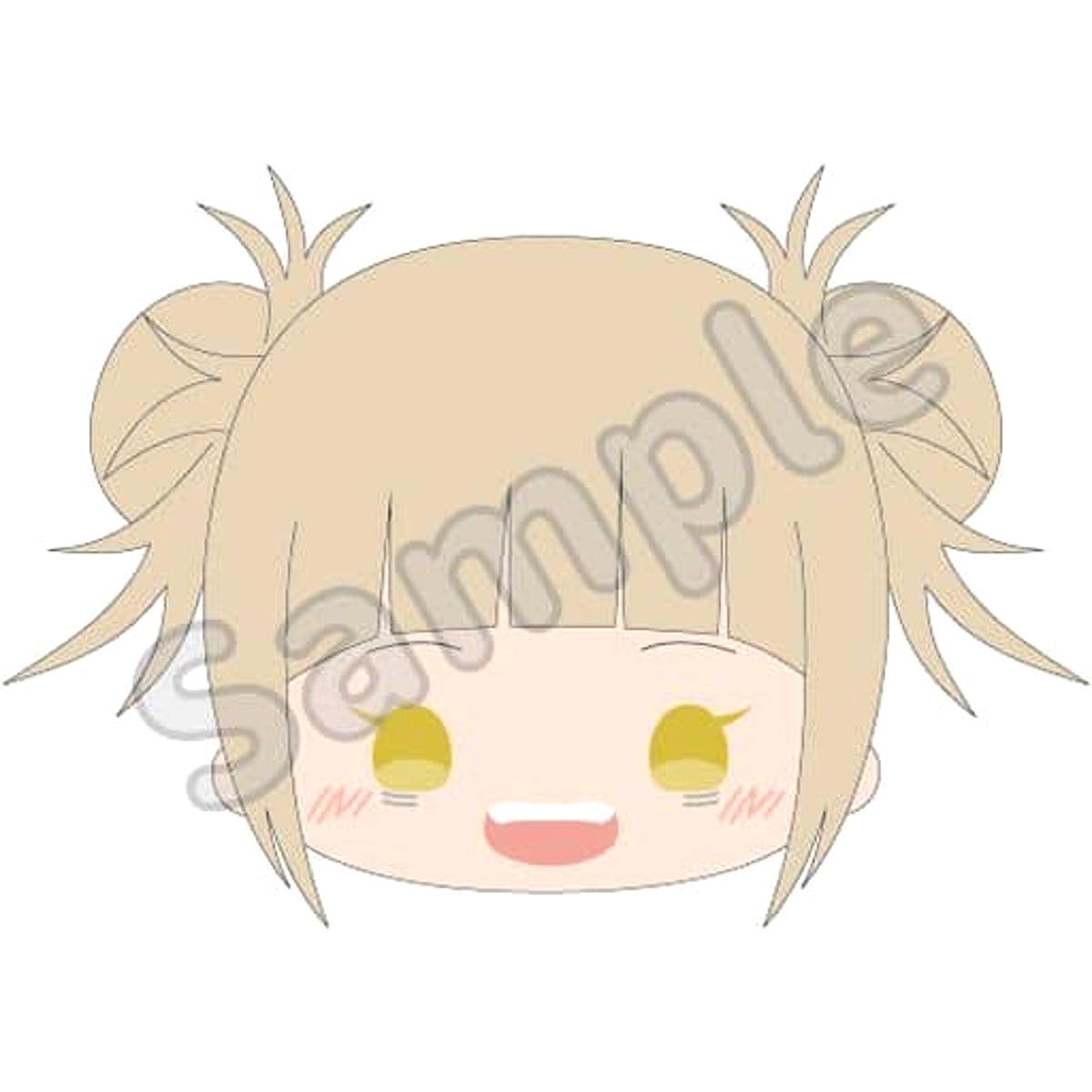 My Hero Academia Toga Himiko Face Badge Buttons [USED]