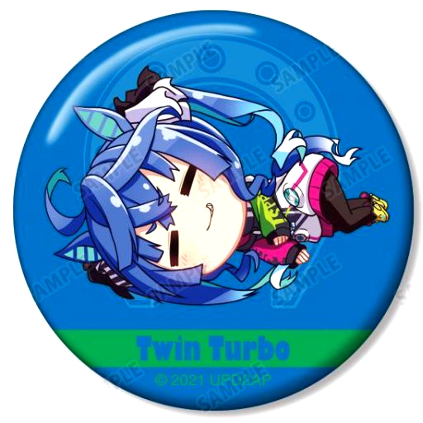 Twin Turbo Uma Musume Pretty Derby Season 2 Trading Chibikoro Button [USED]