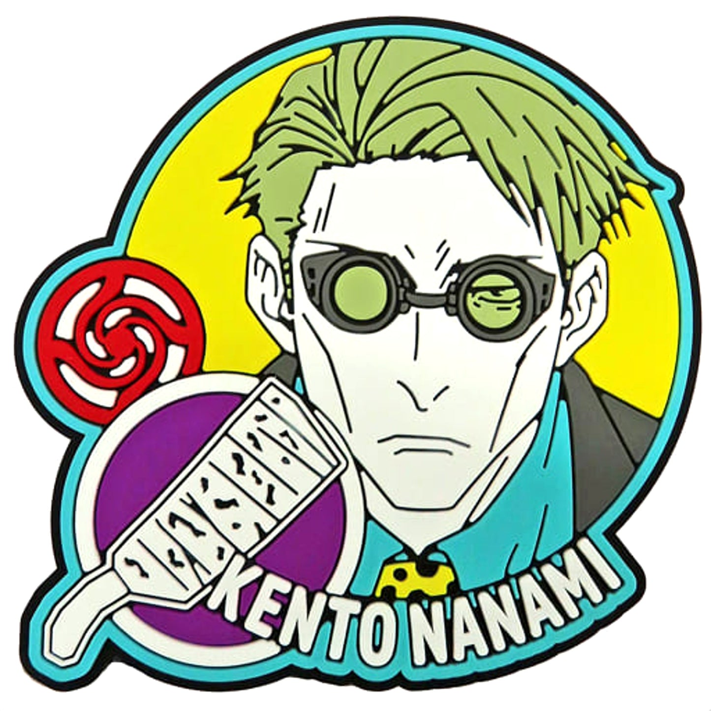 Kento Nanami Jujutsu Kaisen Rubber Badge Vol.1 [USED]
