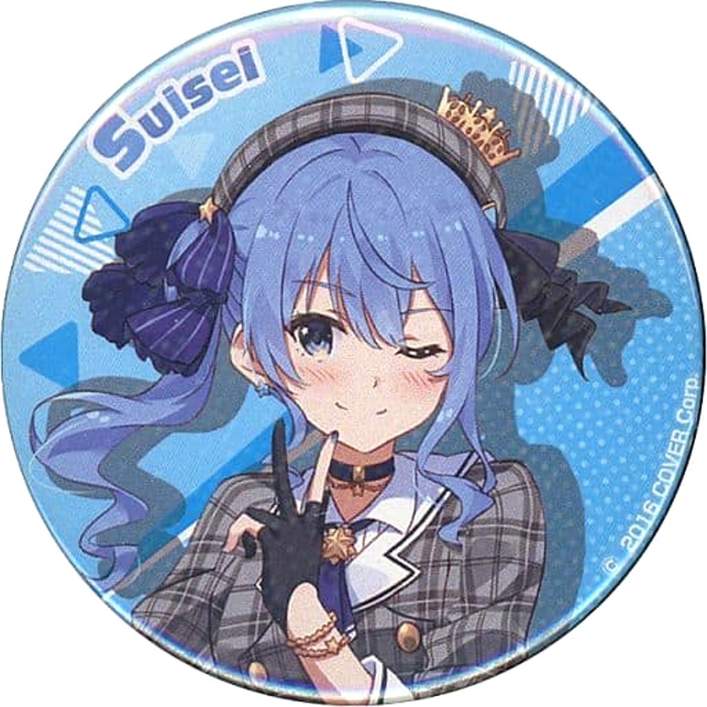 VTuber Hololive Hoshimachi Suisei Trading Can Badge Festival Ver. Vol.1 Weiss Schwarz & Rebirth Presents Hololive Production Festival Limited Buttons [USED]