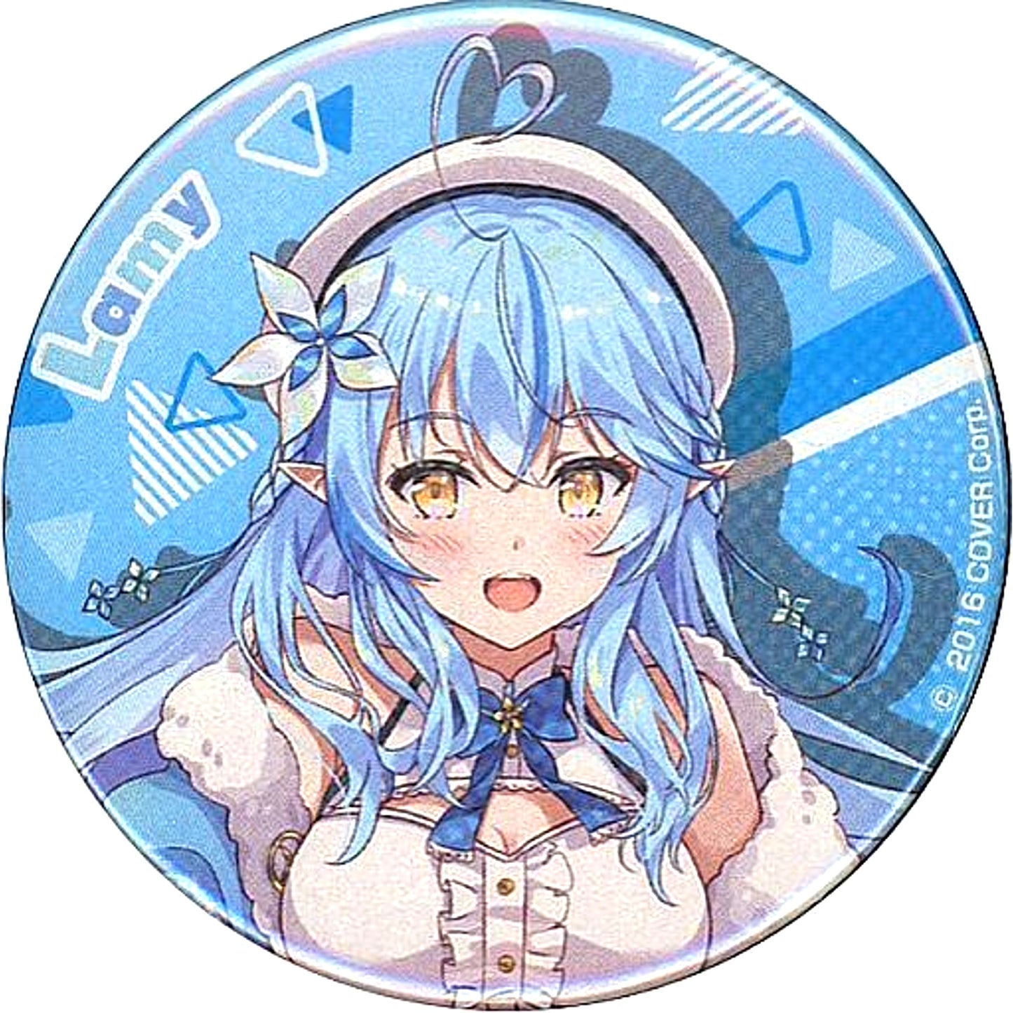 Yukihana Lamy Virtual YouTuber Hololive Trading Button Festival Ver. Vol.1 Weiss Schwarz & Rebirth presents Hololive Production Festival [USED]