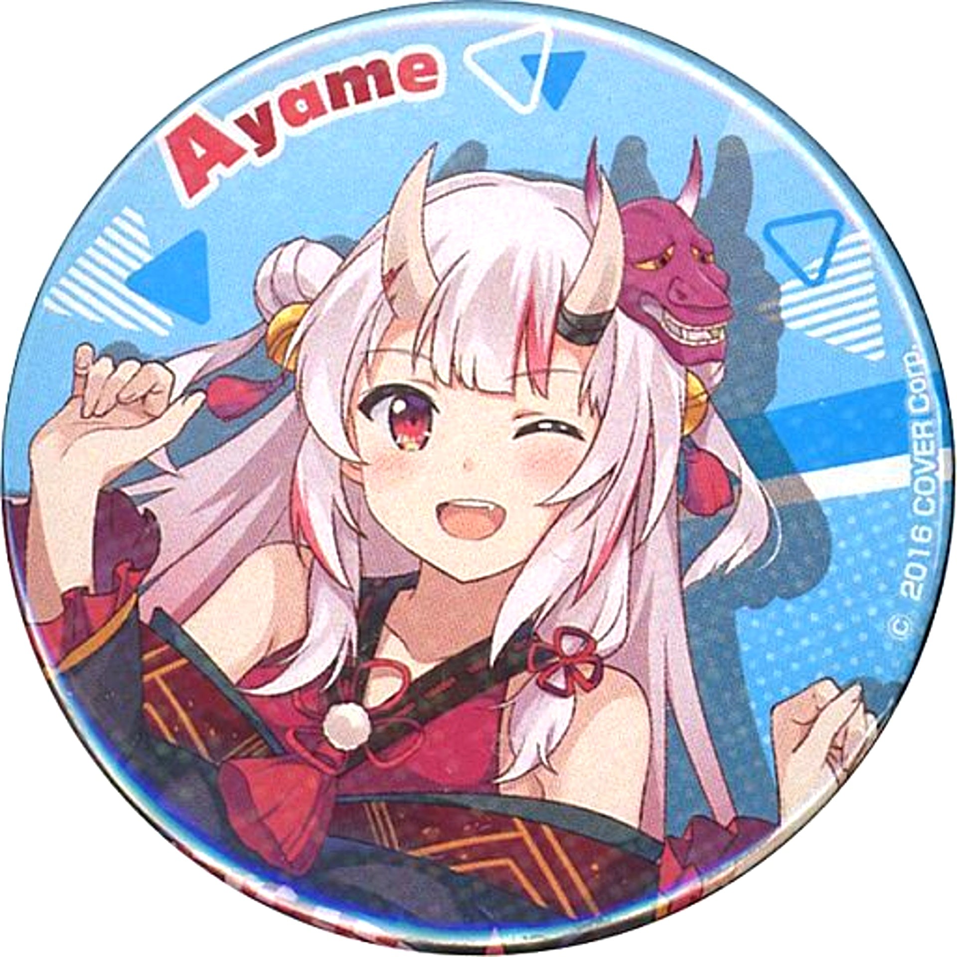 Nakiri Ayame Virtual YouTuber Hololive Weiss Schwarz & Rebirth presents Hololive Production Festival Trading Button Festival Ver. Vol.2 [USED]