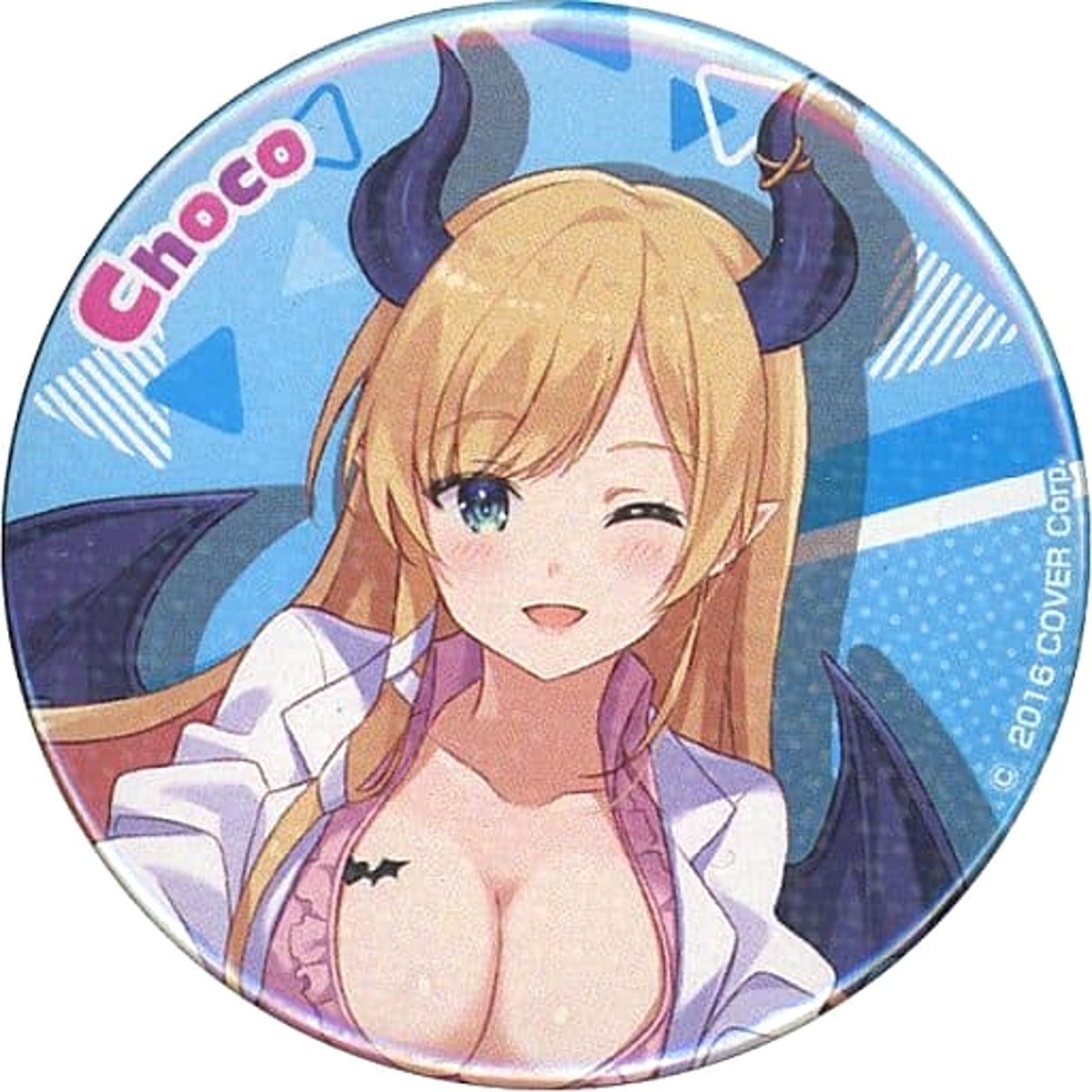 Vtuber Yuzuki Choco Trading Can Badge Festival Ver. Vol.2 Weiss Schwarz & Rebirth Presents Hololive Production Festival Limited Buttons [USED]