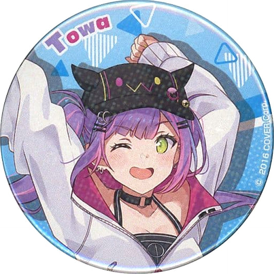 VTuber Hololive Tokoyami Towa Trading Can Badge Festival Ver. Vol.2 Weiss Schwarz & Rebirth Presents Hololive Production Festival Limited Buttons [USED]
