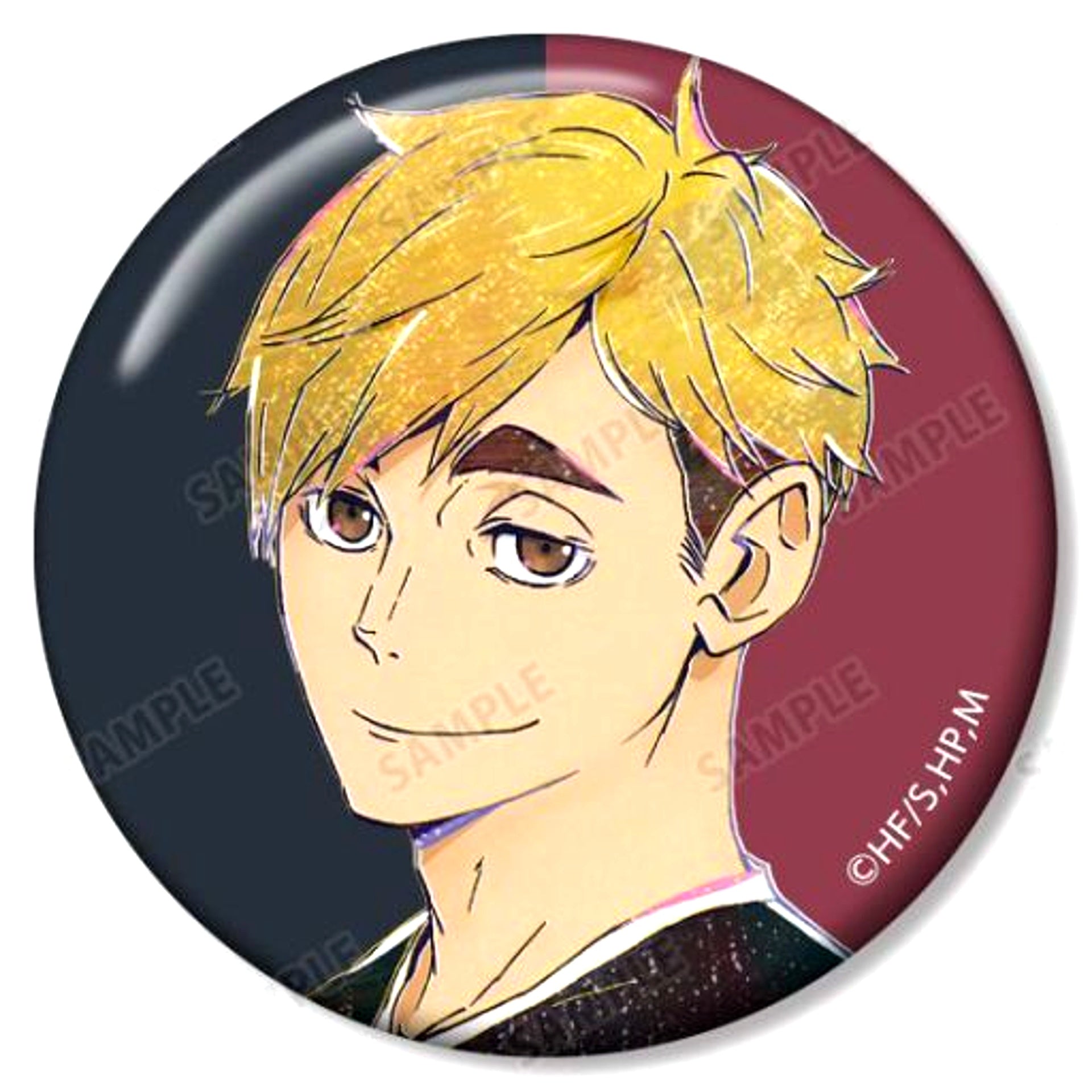 Atsumu Miya Haikyu!! TO THE TOP Trading Ani-Art 6th Button [USED]