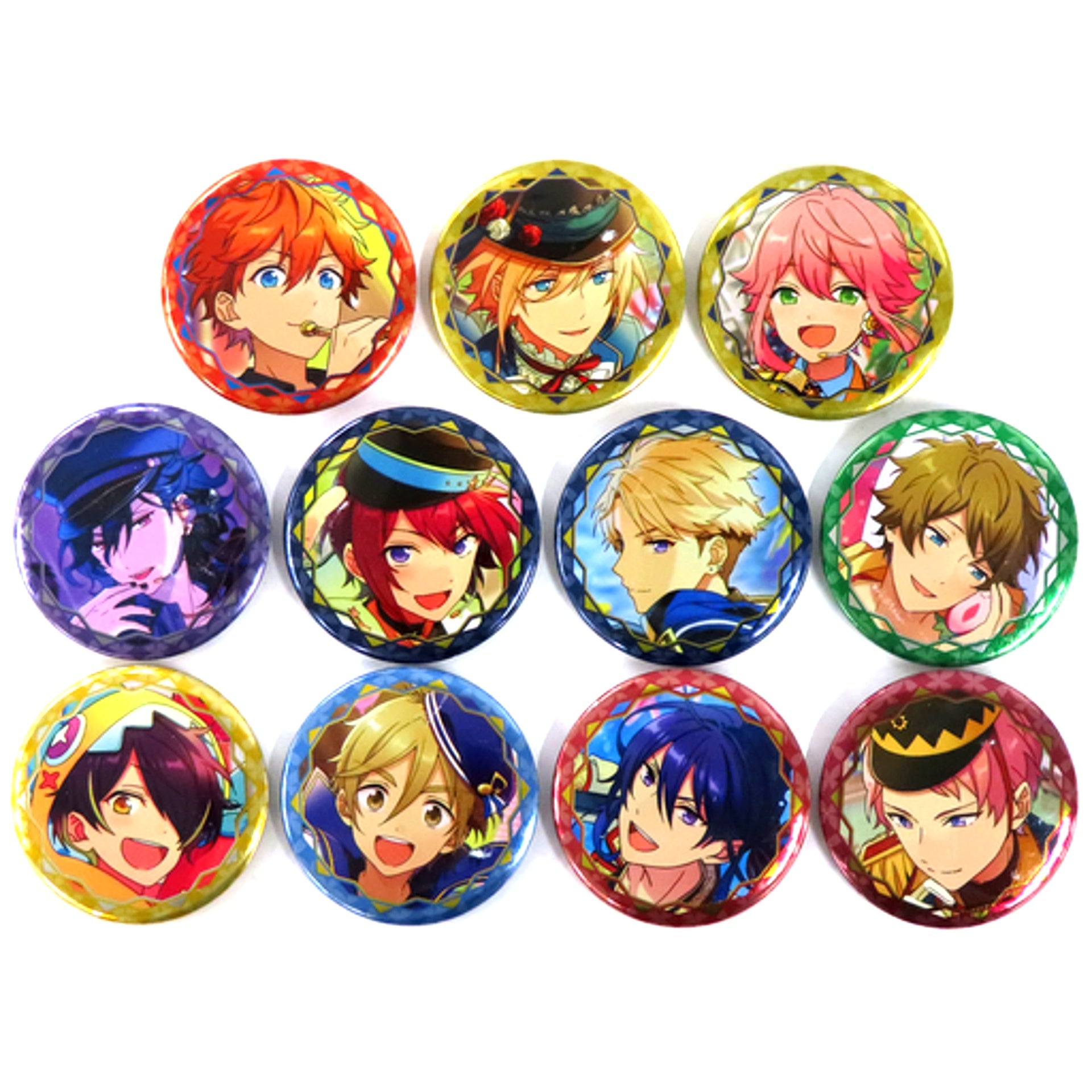 Set of 11 Ensemble Stars! Character Badge Collection Idol Special Days Vol.2 Ver.A [USED]