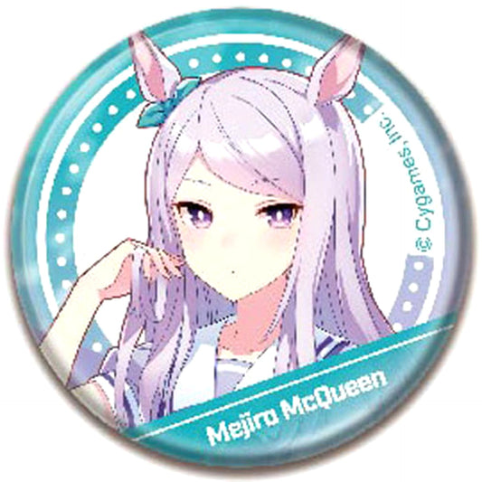 Umamusume: Pretty Derby Mejiro McQueen Can Badge B Buttons [USED]