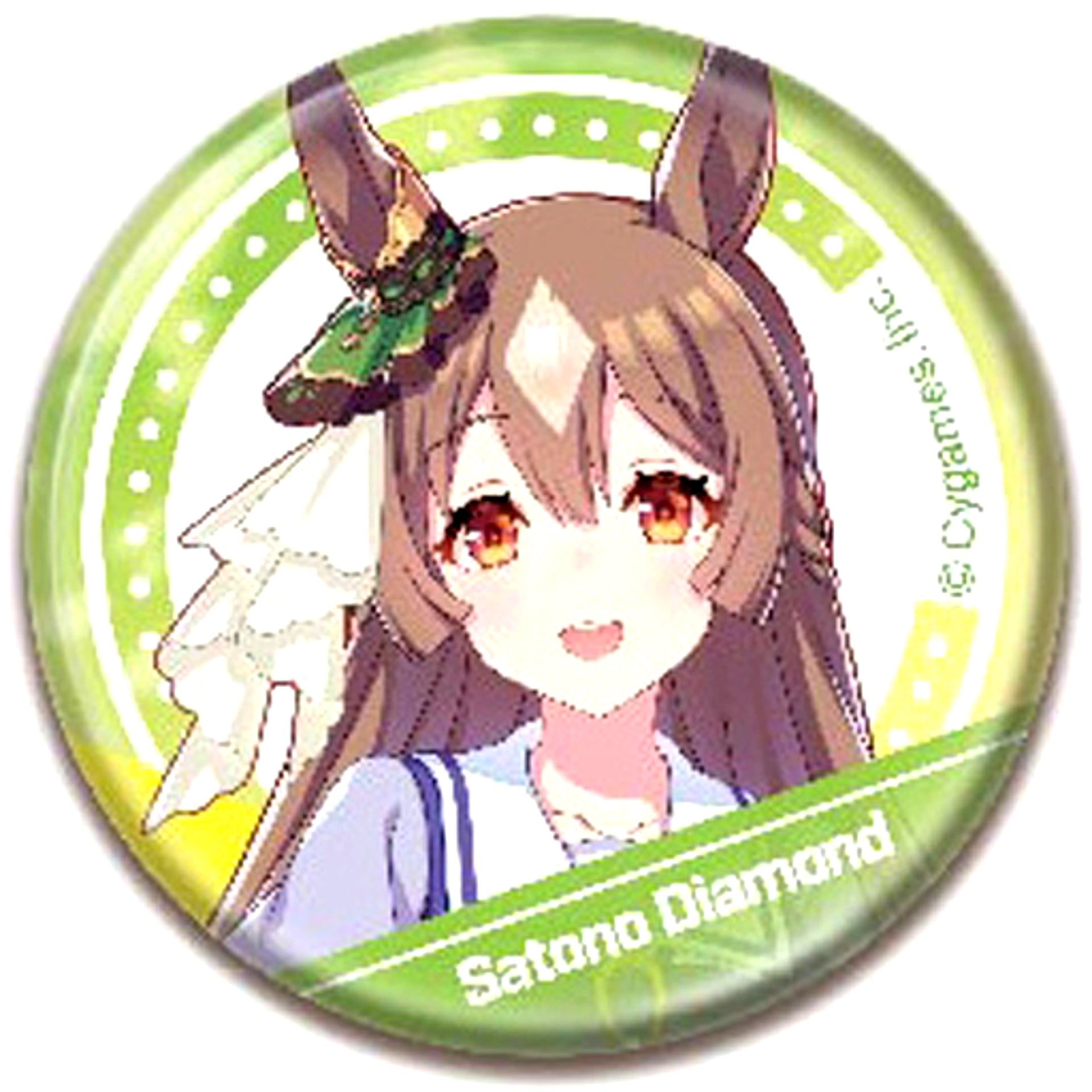 Satono Diamond Uma Musume Pretty Derby Button B [USED]