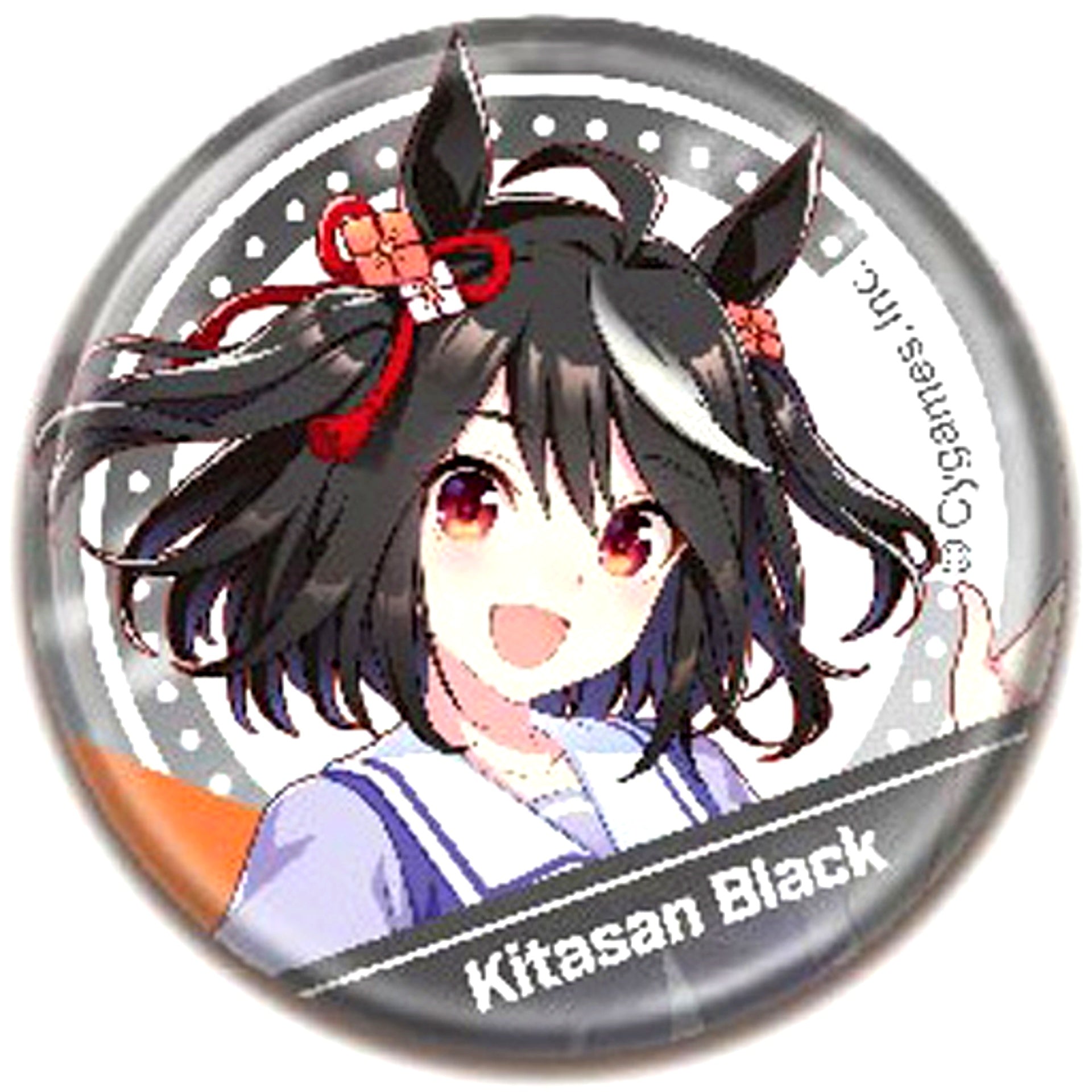 Kitasan Black Uma Musume Pretty Derby Button B [USED]