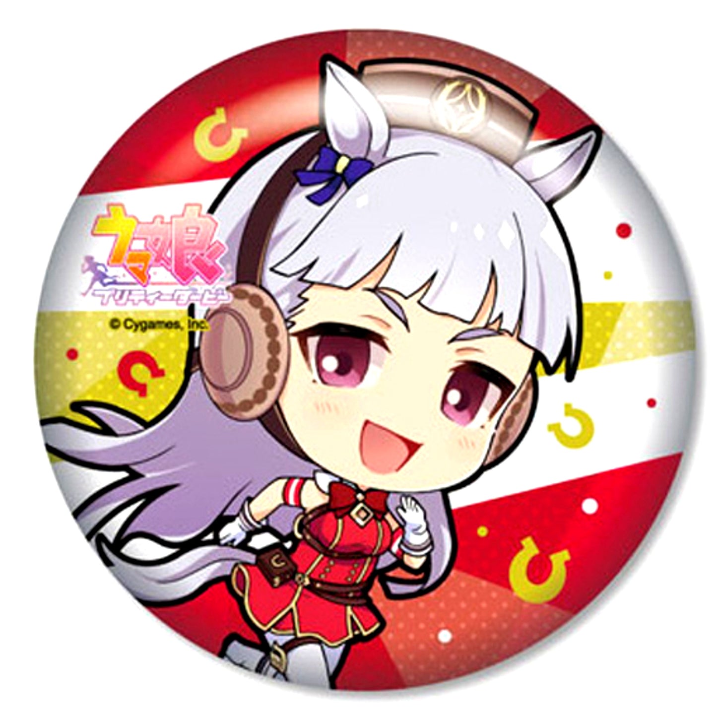 Gold Ship Uma Musume Pretty Derby Chara Puchi Button [USED]