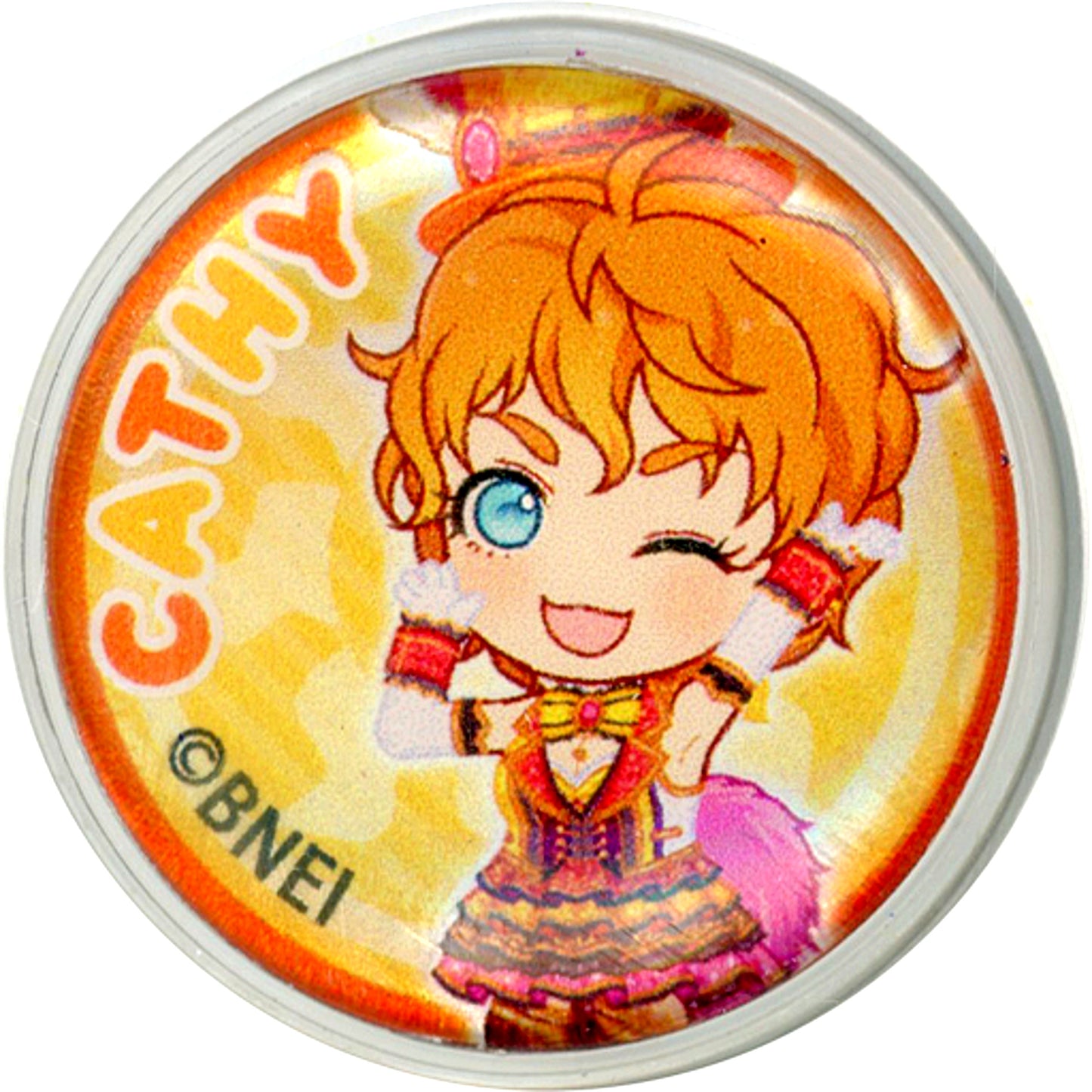 Cathy Graham Petit Pin Badge The Idolmaster Cinderella Girls x Atre Akihabara [USED]
