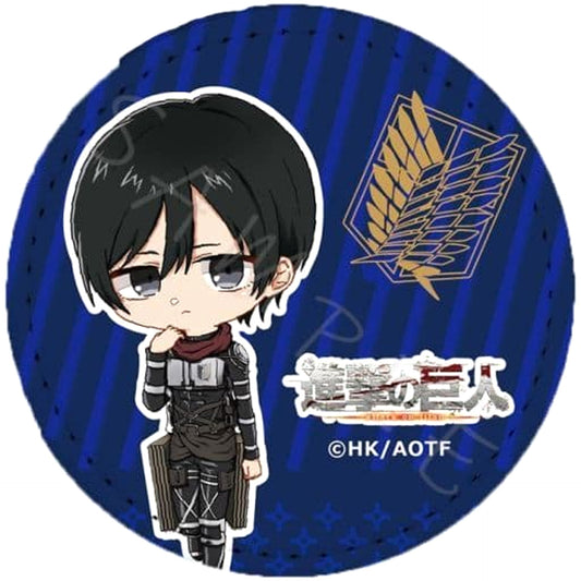Attack on Titan The Final Season Mikasa Ackerman SB Leather Badge Part 3 Buttons [USED]