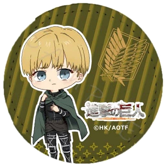 Armin Arlert SC Attack on Titan The Final Season Leather Badge Part 3 [USED]