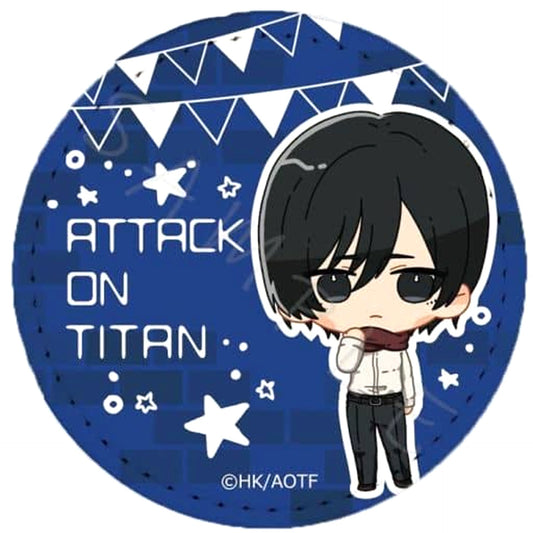 Attack on Titan The Final Season Mikasa Ackerman SG Brick Leather Badge Part 3 Buttons [USED]
