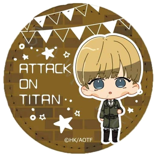 Attack on Titan The Final Season Armin Arlert SH Brick Leather Badge Part 3 Buttons [USED]