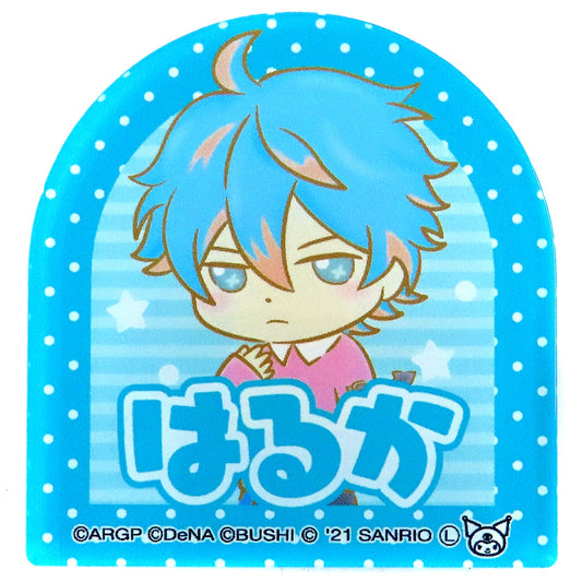 Haruka Nijo x Kuromi ARGONAVIS from BanG Dream! x Sanrio Characters Trading Name Acrylic Badge Collection B Animate Ikebukuro Main Store Limited [USED]